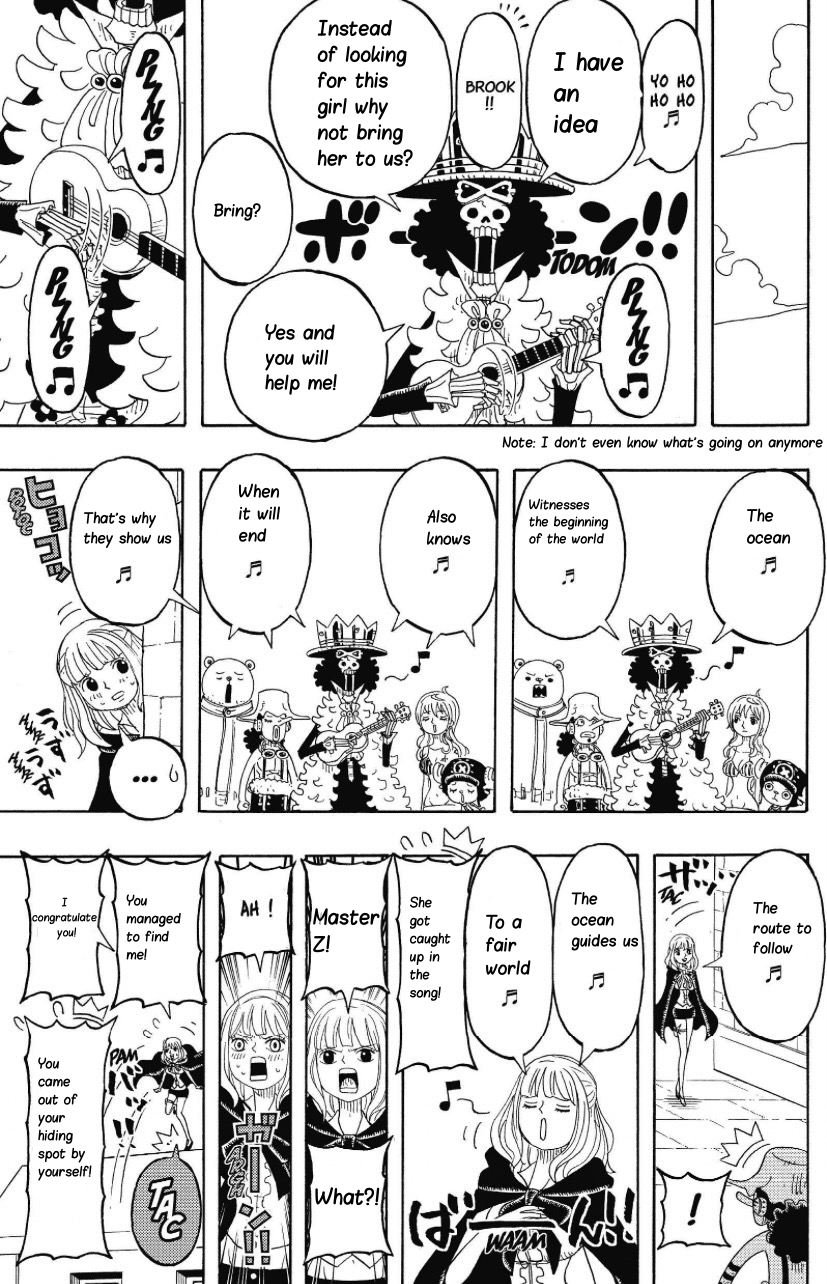 Halaman dari One Piece Party Chapter 21