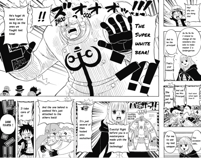 Halaman dari One Piece Party Chapter 21
