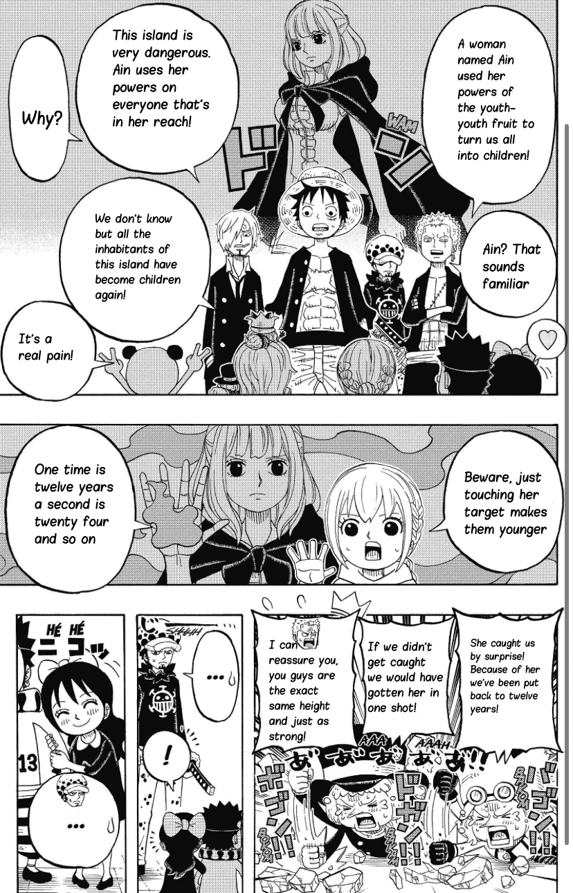 Halaman dari One Piece Party Chapter 21