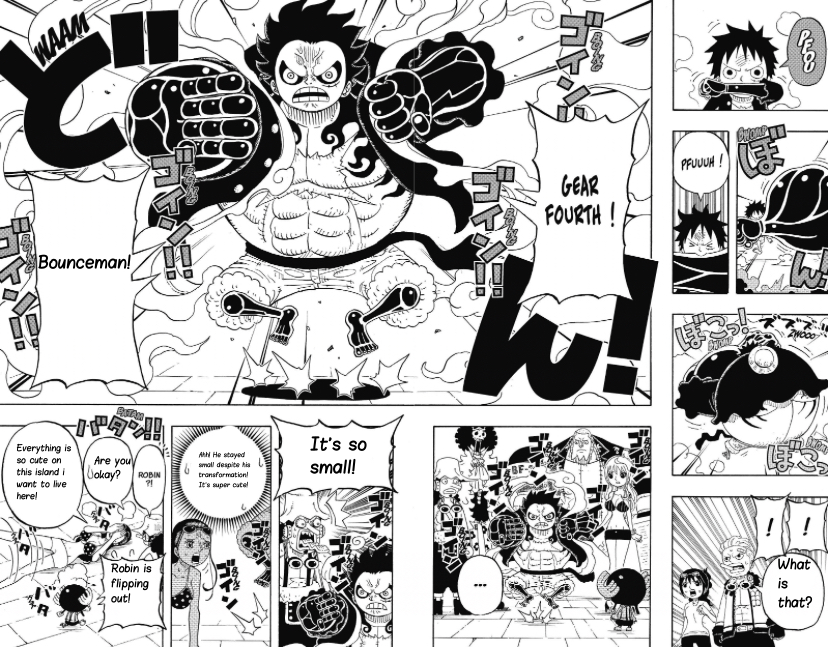 Halaman dari One Piece Party Chapter 21
