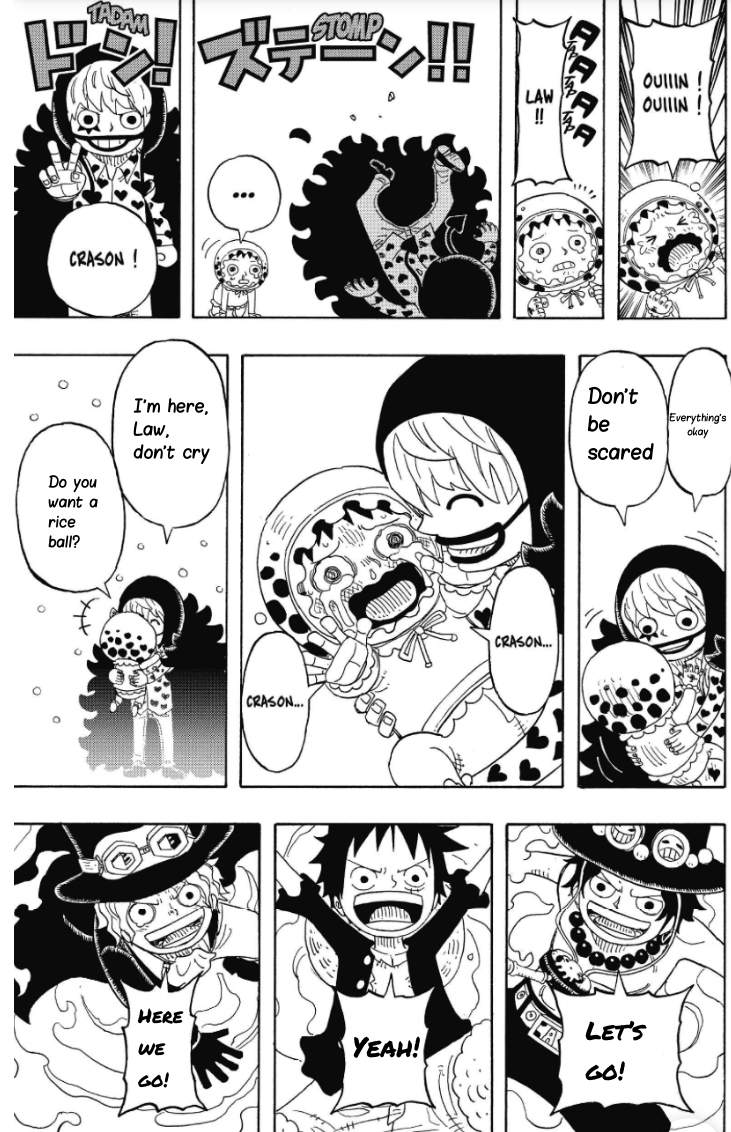 Halaman dari One Piece Party Chapter 21