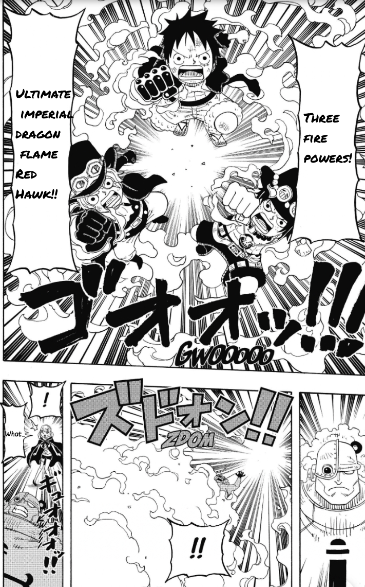 Halaman dari One Piece Party Chapter 21