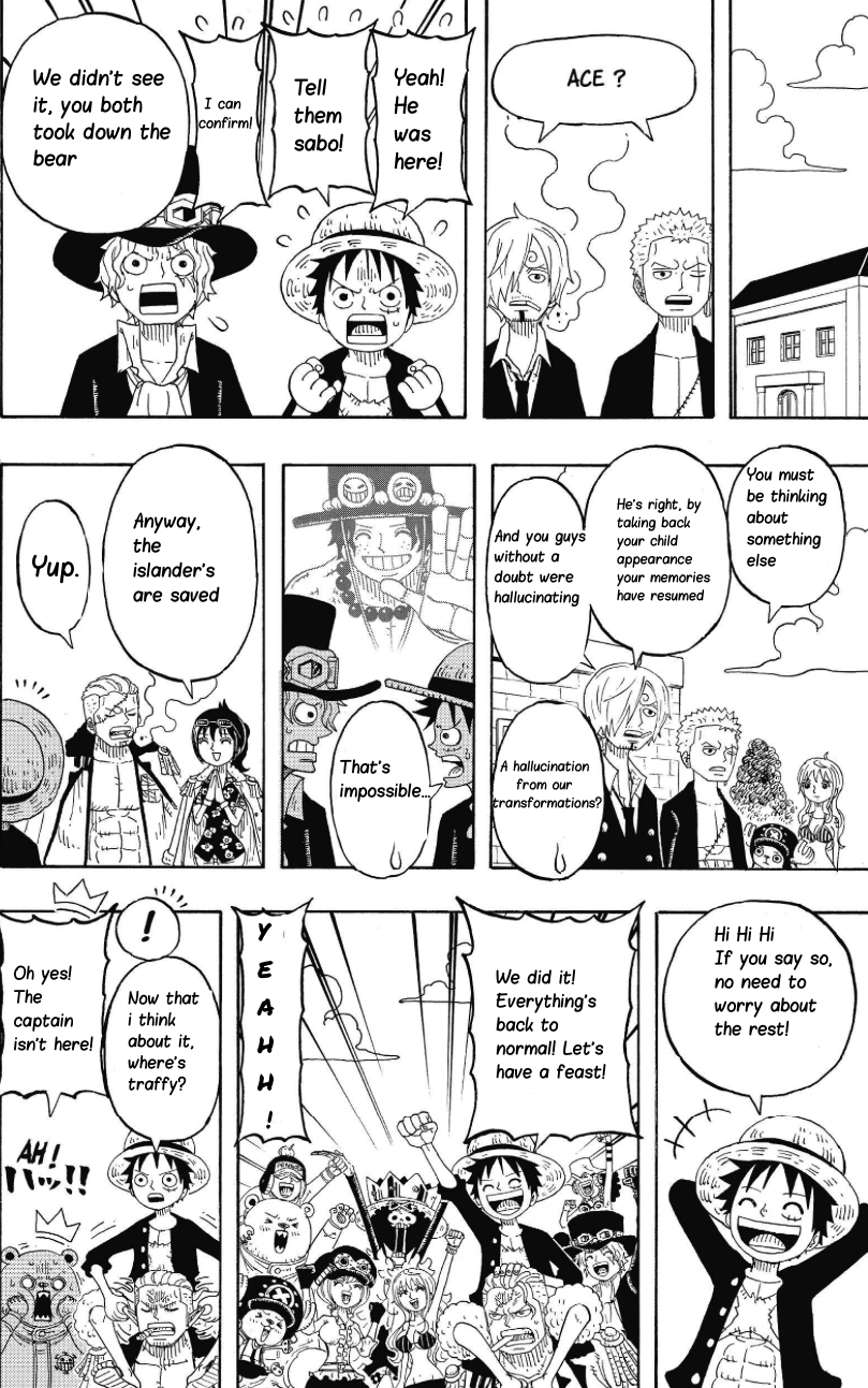 Halaman dari One Piece Party Chapter 21