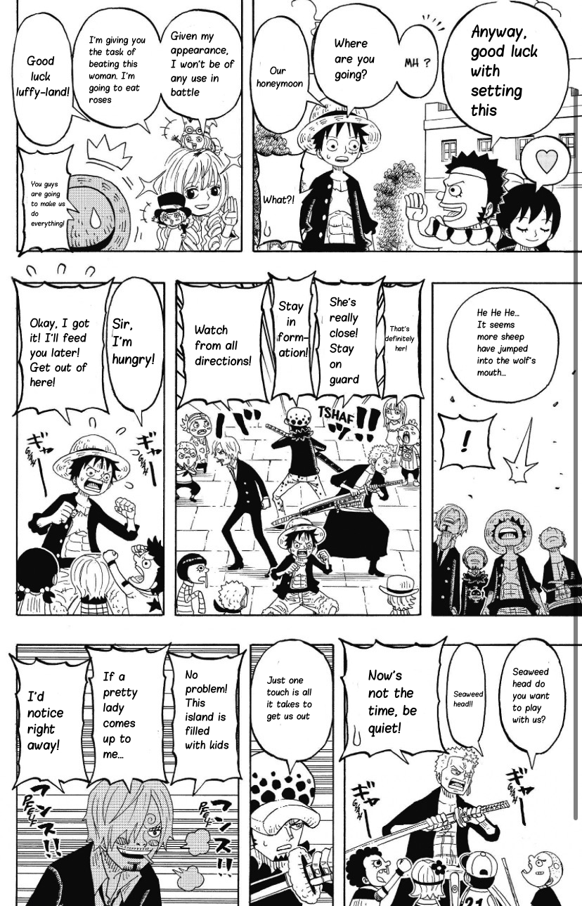 Halaman dari One Piece Party Chapter 21