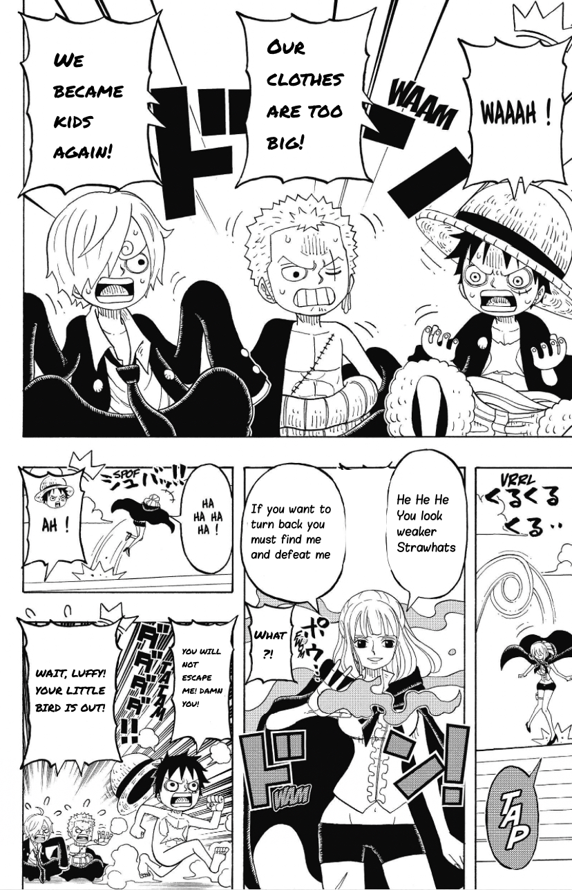 Halaman dari One Piece Party Chapter 21