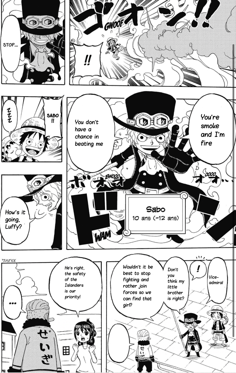 Halaman dari One Piece Party Chapter 21
