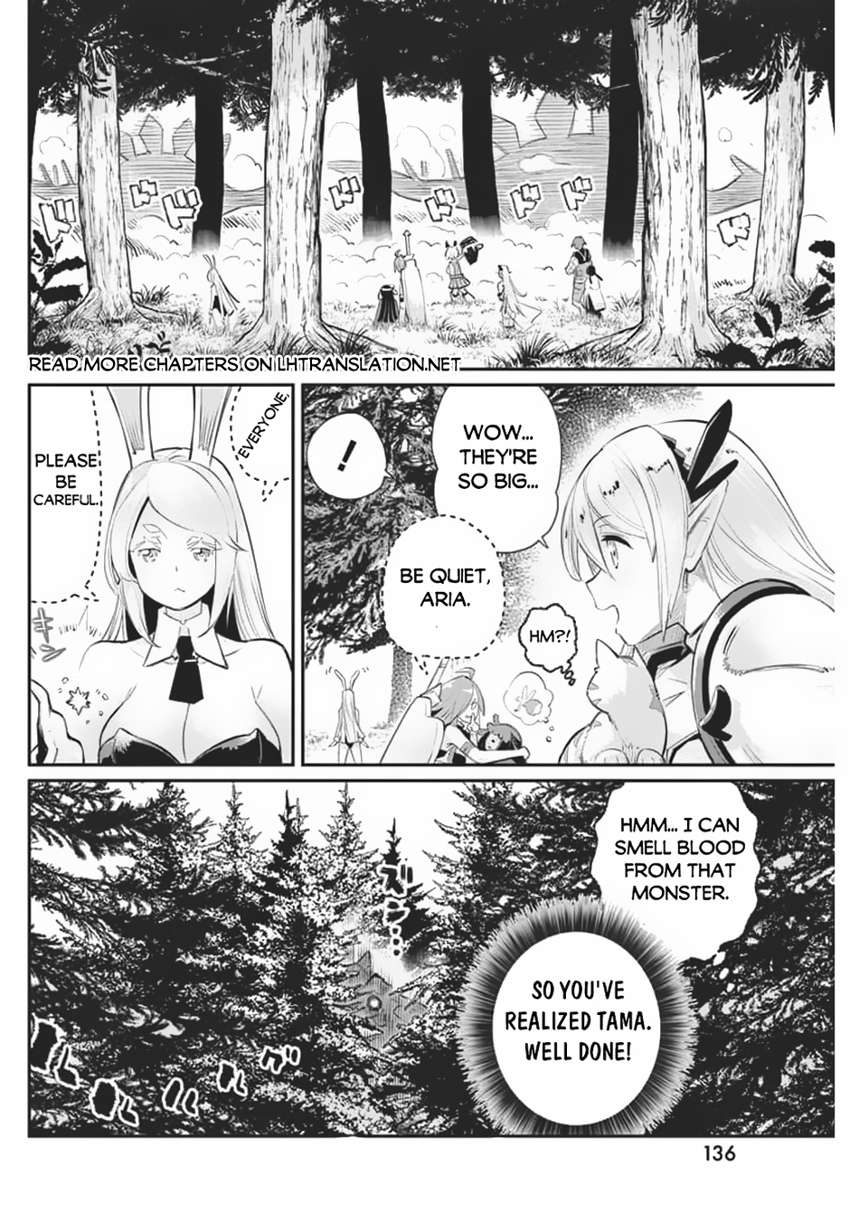 Halaman dari S-Rank Monster no "Behemoth" Dakedo, Neko to Machigawarete Elf Musume no Pet to Shite Kurashitemasu Chapter 70