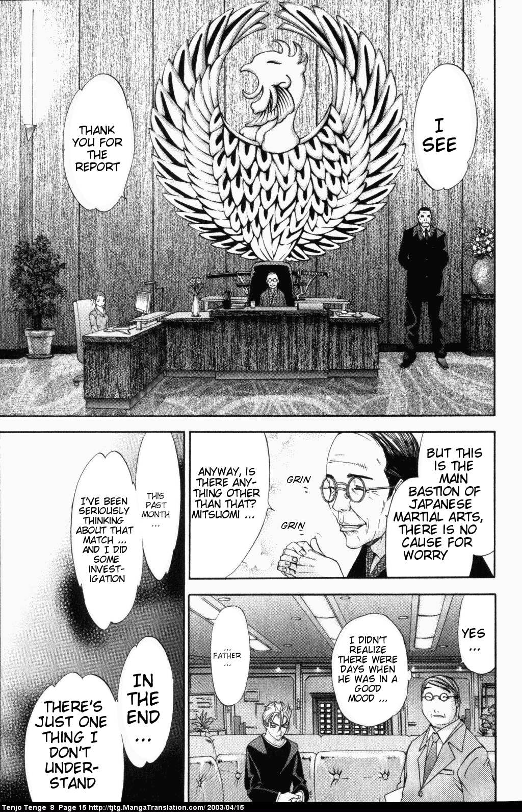 Halaman dari Tenjou Tenge Chapter 46