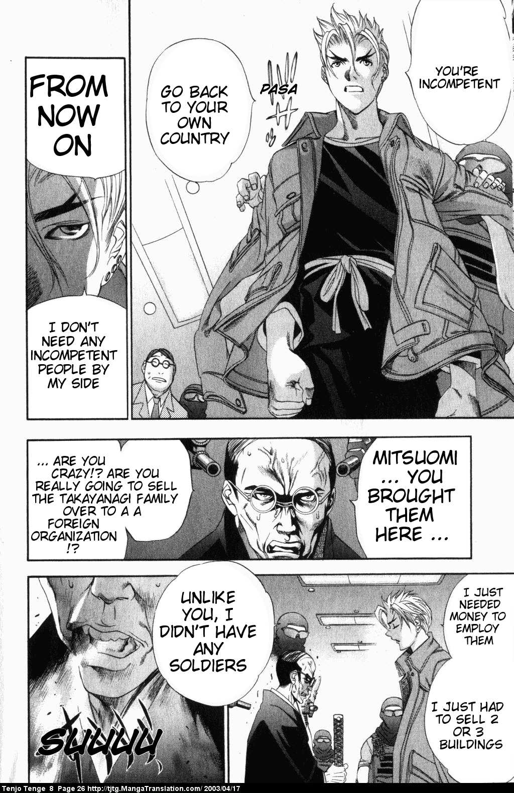 Halaman dari Tenjou Tenge Chapter 46
