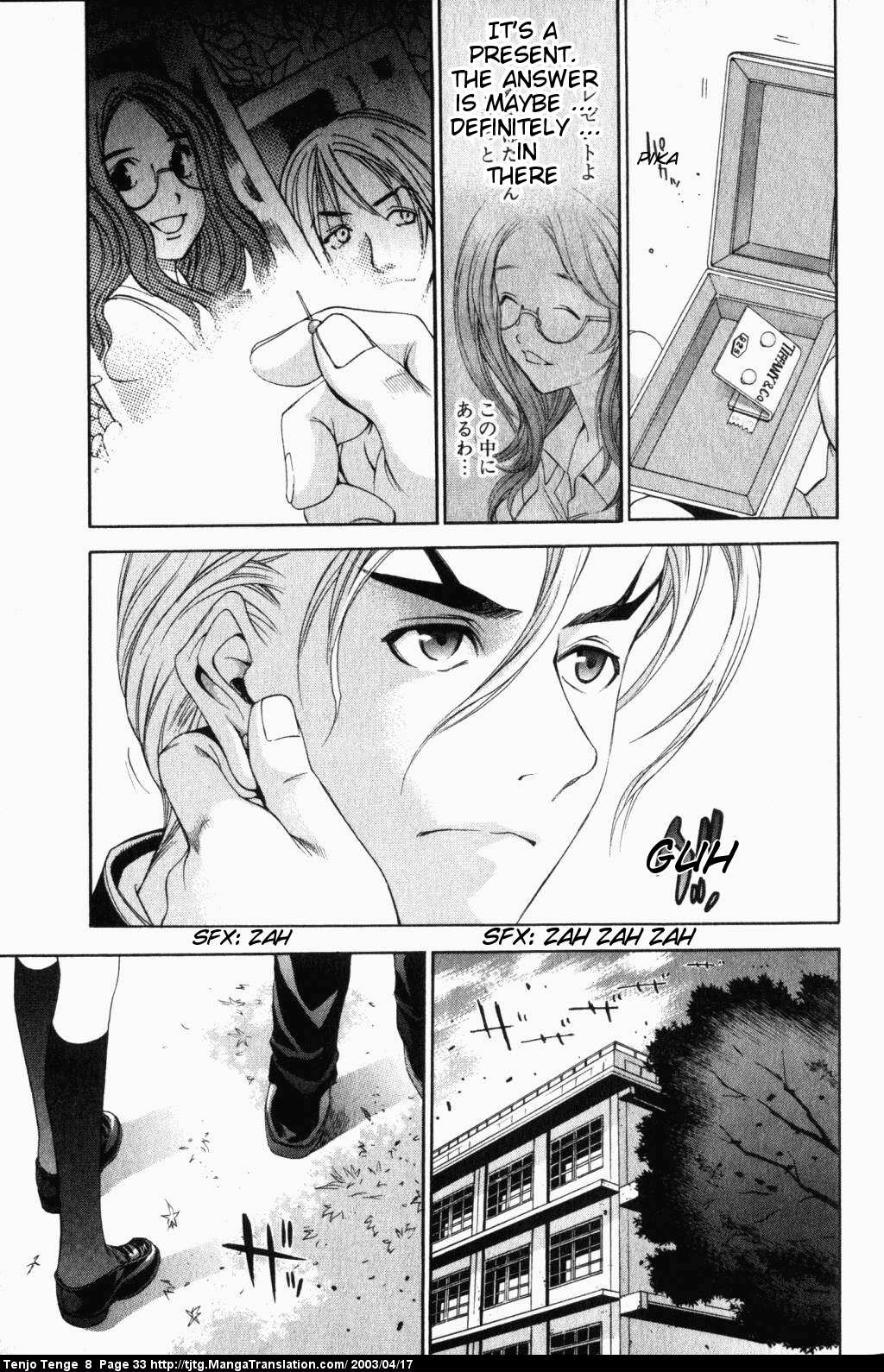 Halaman dari Tenjou Tenge Chapter 46