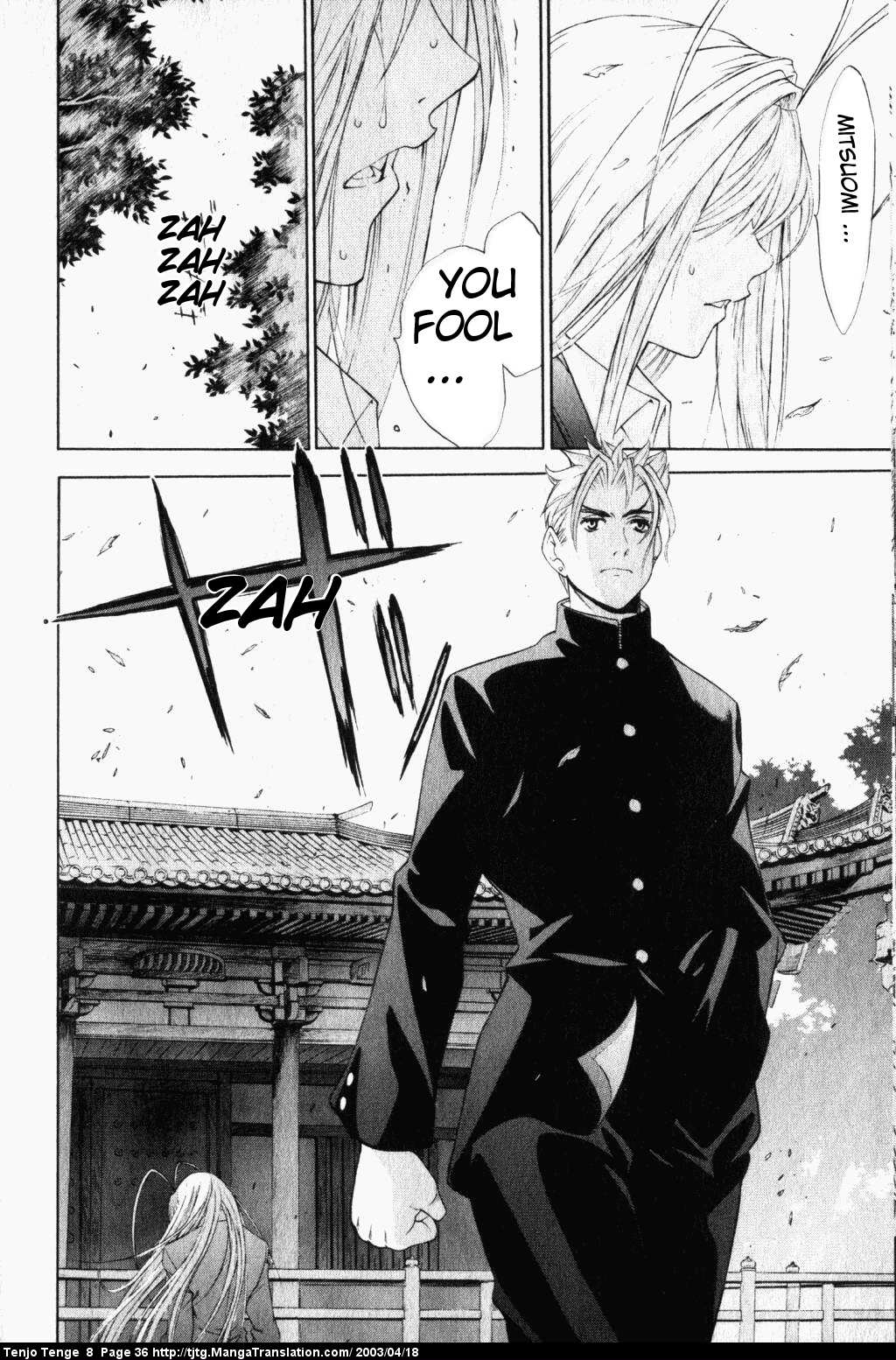 Halaman dari Tenjou Tenge Chapter 46