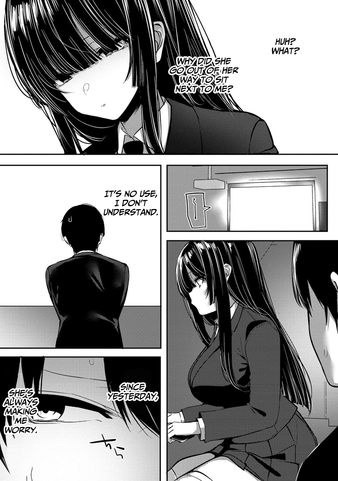 Halaman dari Mukuchina Miyashita-san no Shikiyoku Channel Chapter 2