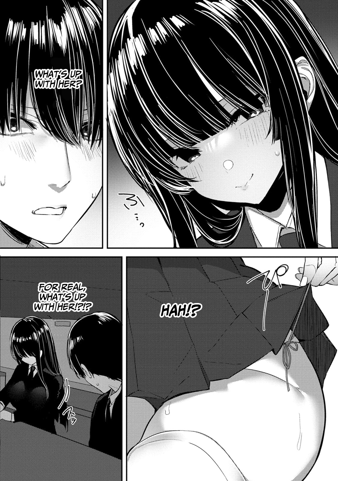Halaman dari Mukuchina Miyashita-san no Shikiyoku Channel Chapter 2