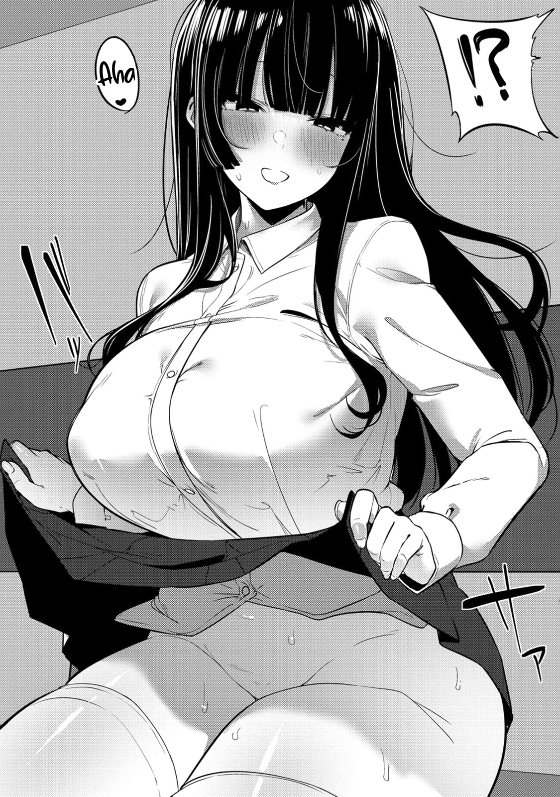 Halaman dari Mukuchina Miyashita-san no Shikiyoku Channel Chapter 2