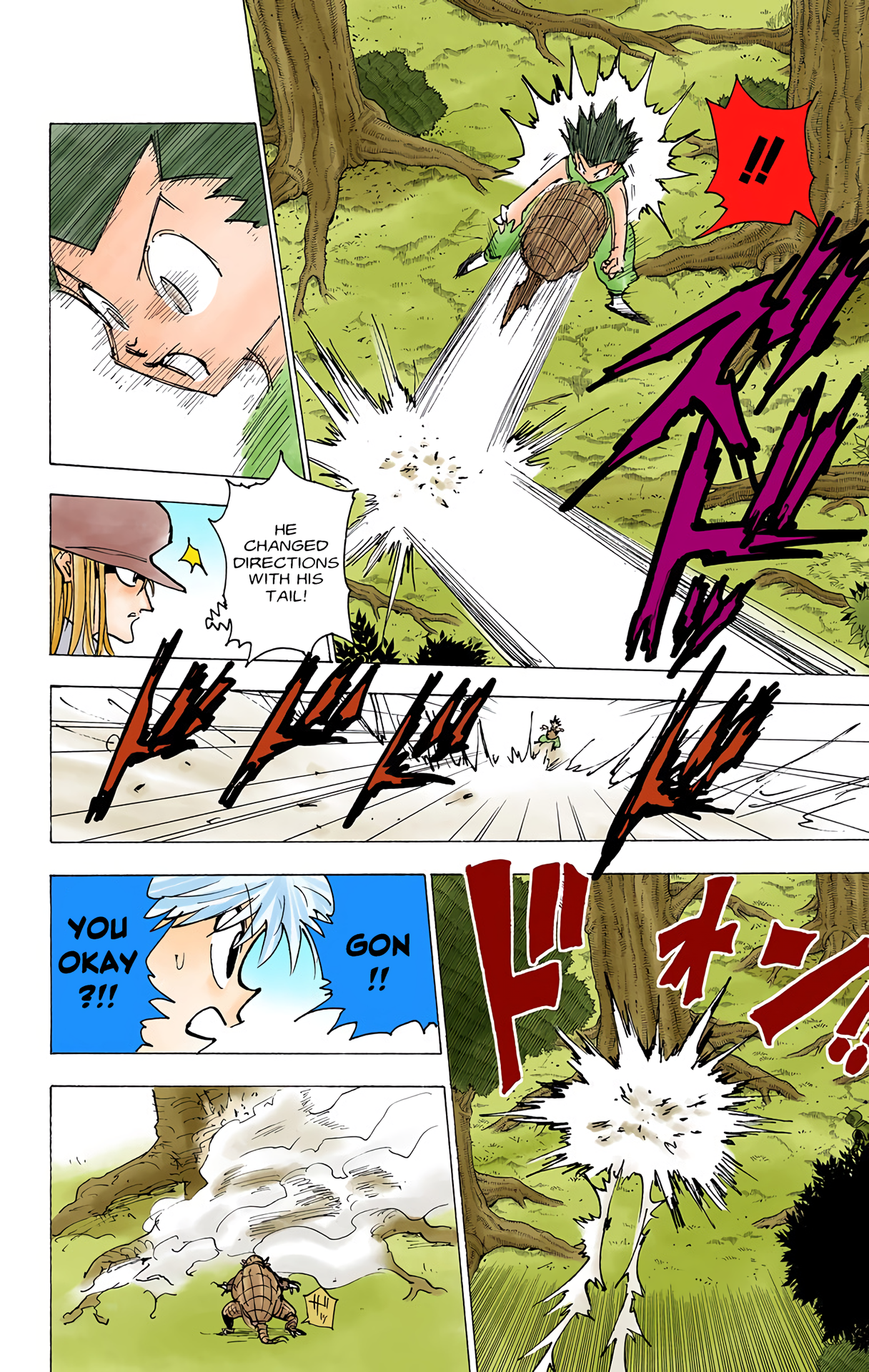 Halaman dari HUNTER x HUNTER (Official Colored) Chapter 195