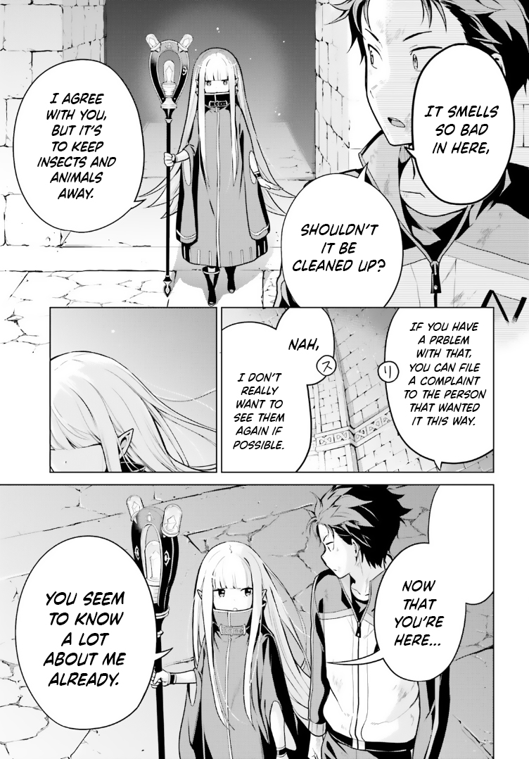 Halaman dari Re:Zero kara Hajimeru Isekai Seikatsu: Dai 4-shou—Seiiki to Gouyoku no Majo Chapter 42