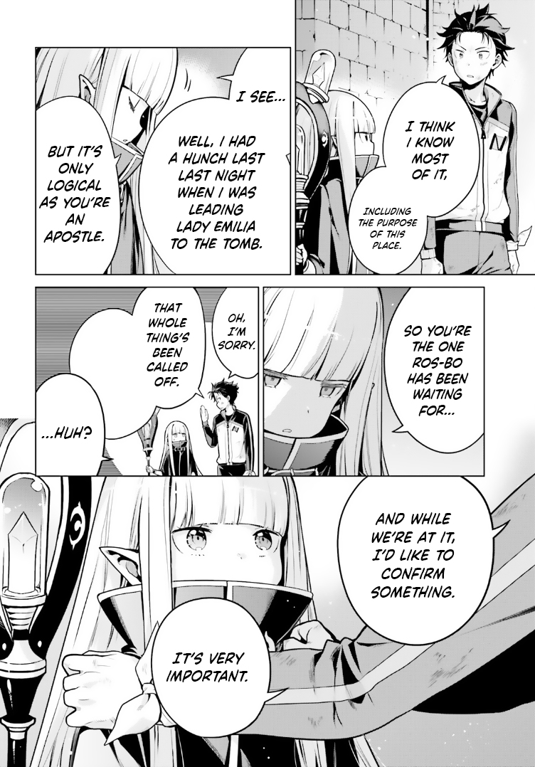 Halaman dari Re:Zero kara Hajimeru Isekai Seikatsu: Dai 4-shou—Seiiki to Gouyoku no Majo Chapter 42