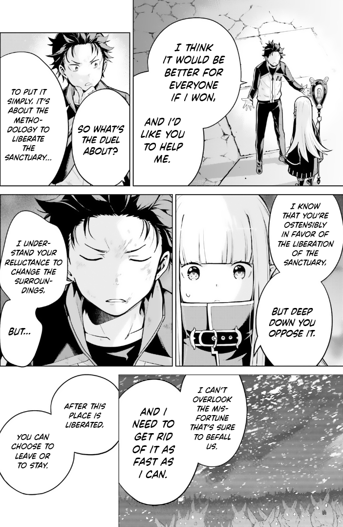 Halaman dari Re:Zero kara Hajimeru Isekai Seikatsu: Dai 4-shou—Seiiki to Gouyoku no Majo Chapter 42