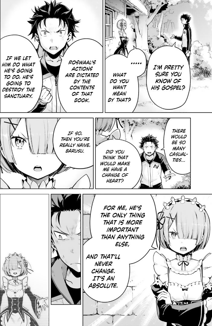 Halaman dari Re:Zero kara Hajimeru Isekai Seikatsu: Dai 4-shou—Seiiki to Gouyoku no Majo Chapter 42
