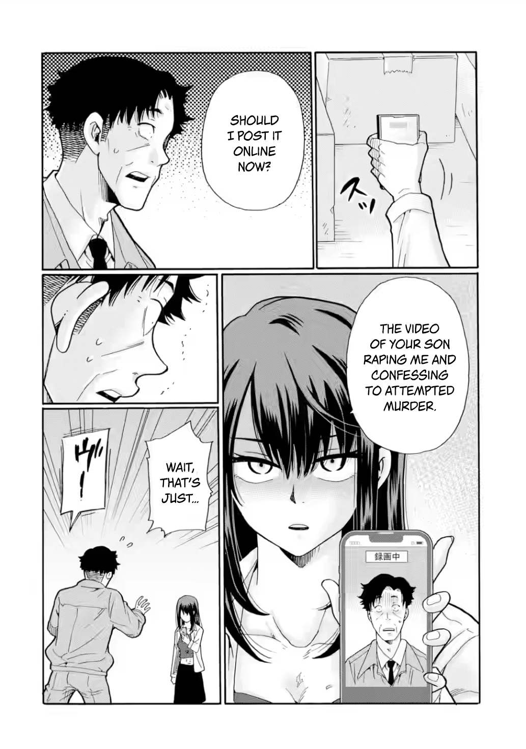 Sensei, Bokutachi wa Koroshiteimasen. Chapter 19 Page 36