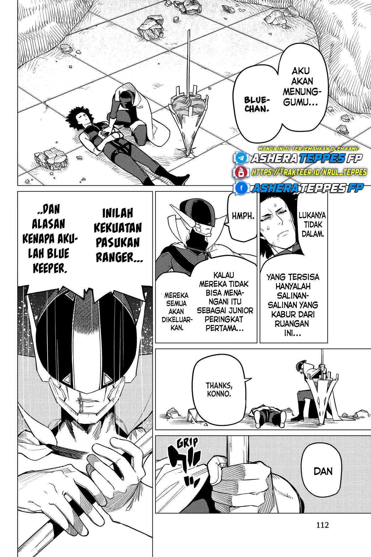 Sentai Daishikkaku Chapter 48 - halaman 18