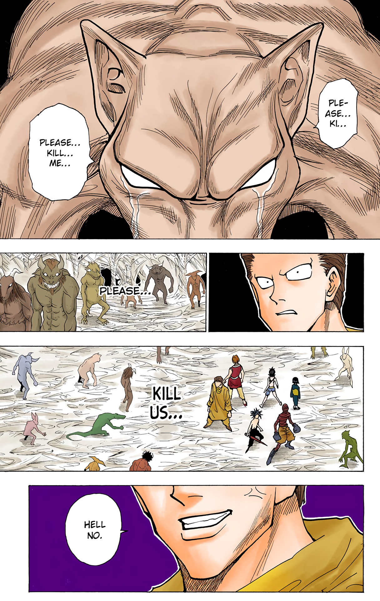 Halaman dari HUNTER x HUNTER (Official Colored) Chapter 229