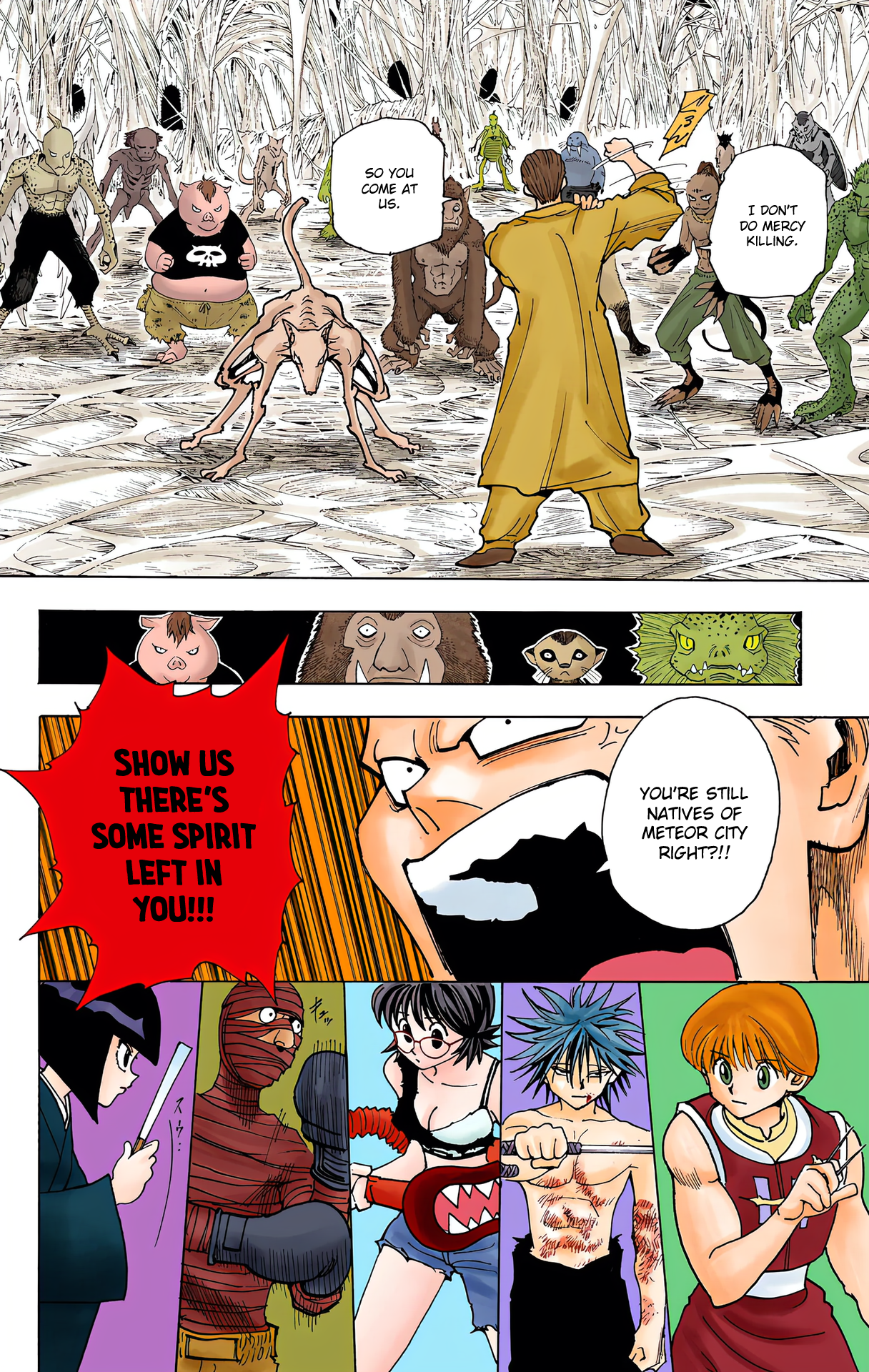Halaman dari HUNTER x HUNTER (Official Colored) Chapter 229