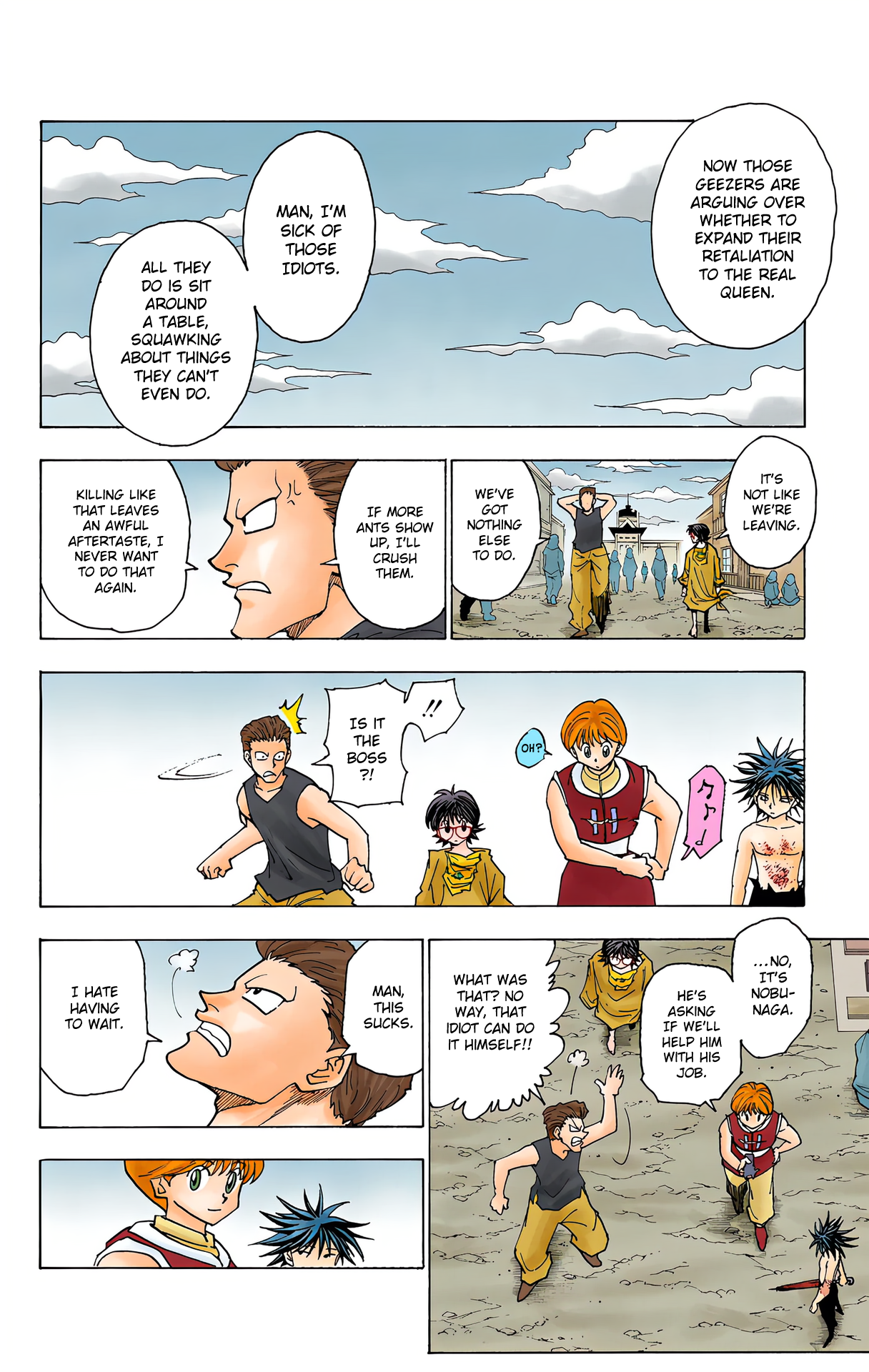 Halaman dari HUNTER x HUNTER (Official Colored) Chapter 229
