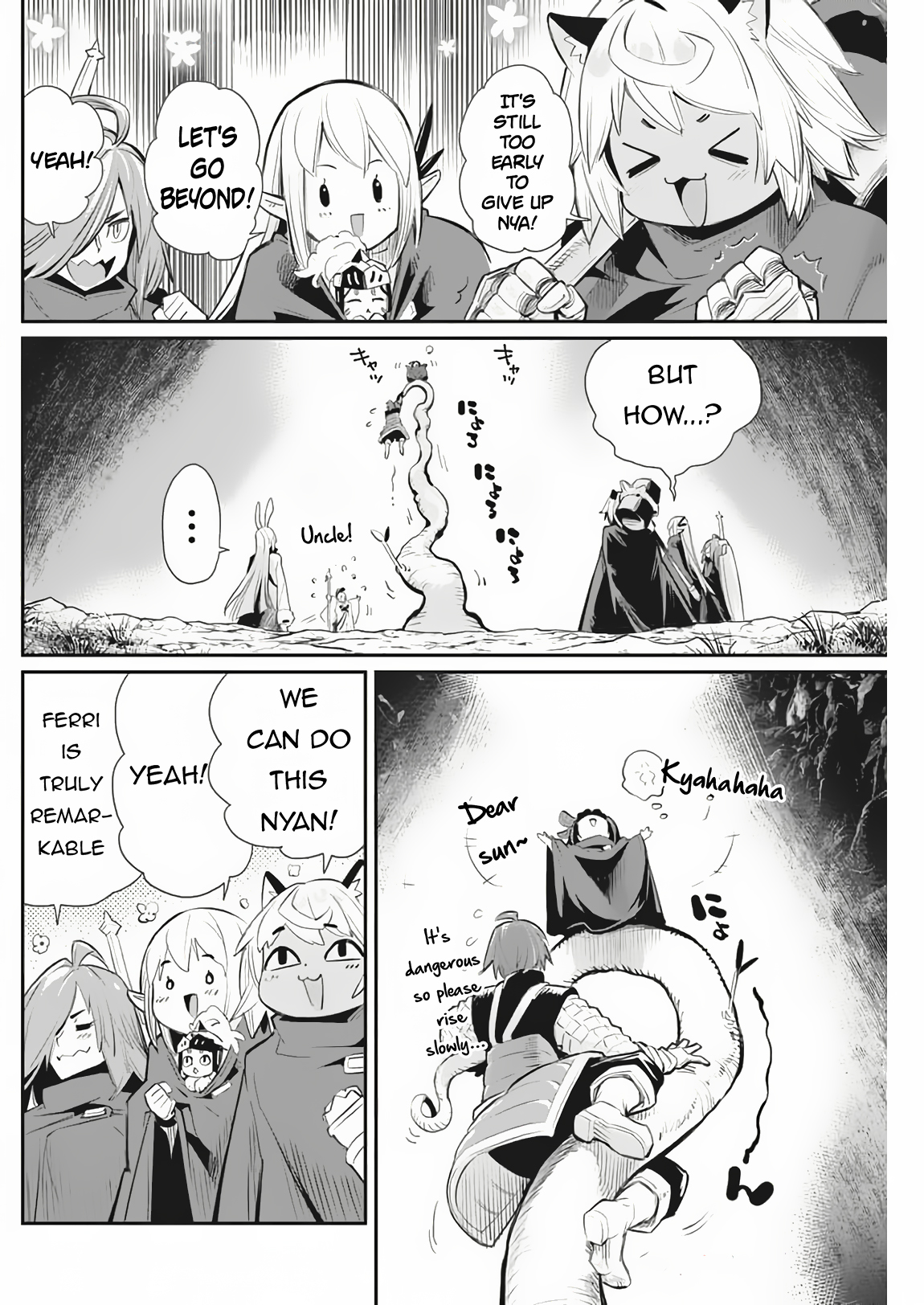 Halaman dari S-Rank Monster no "Behemoth" Dakedo, Neko to Machigawarete Elf Musume no Pet to Shite Kurashitemasu Chapter 72