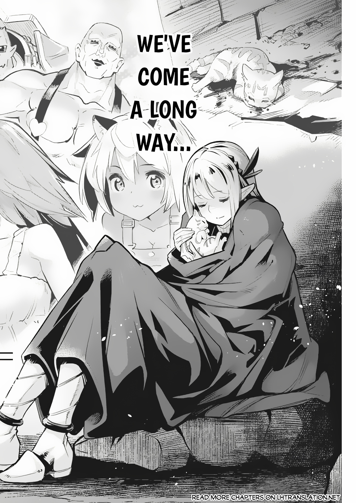 Halaman dari S-Rank Monster no "Behemoth" Dakedo, Neko to Machigawarete Elf Musume no Pet to Shite Kurashitemasu Chapter 72