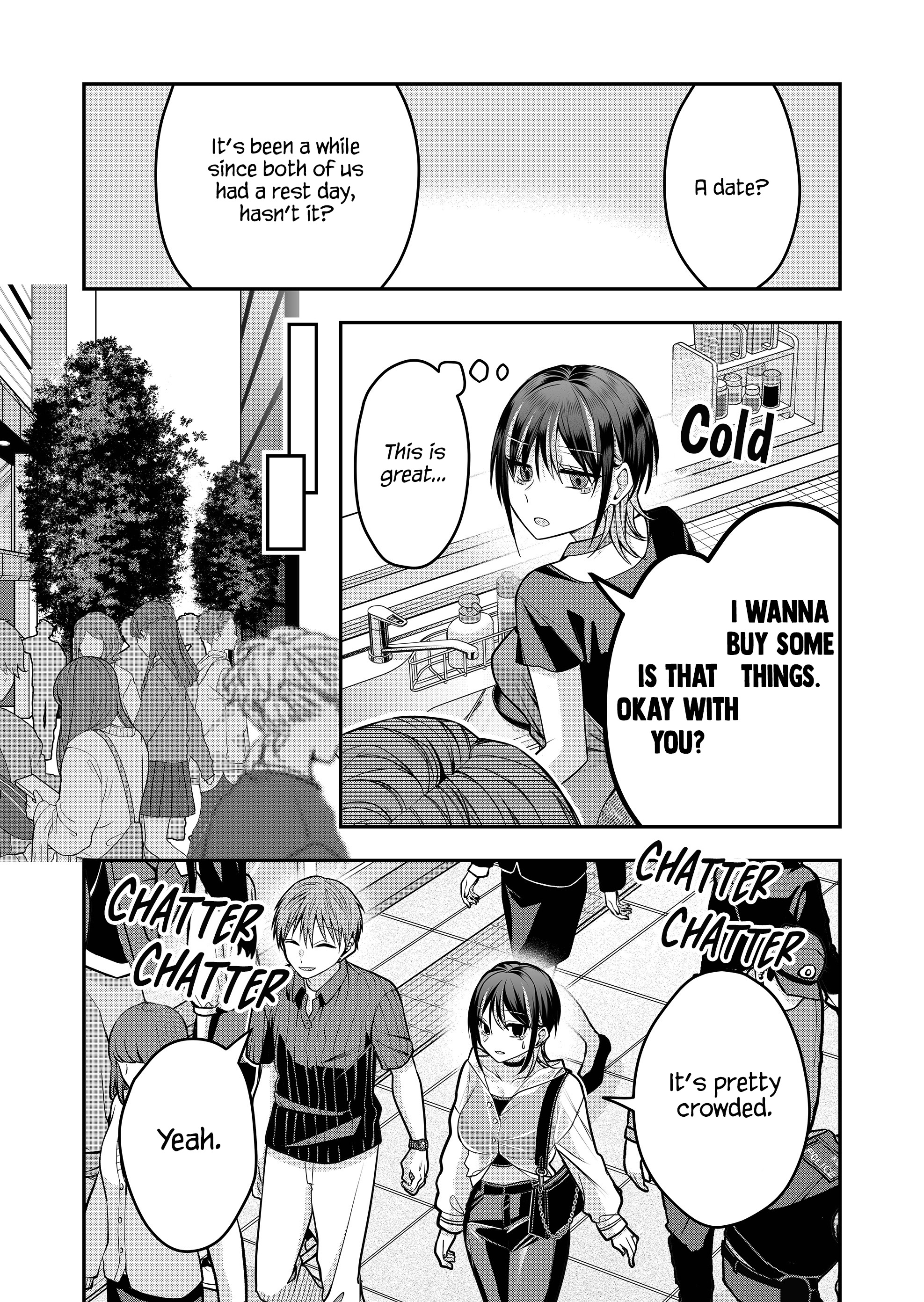 Halaman dari Gal Yome no Himitsu Chapter 39