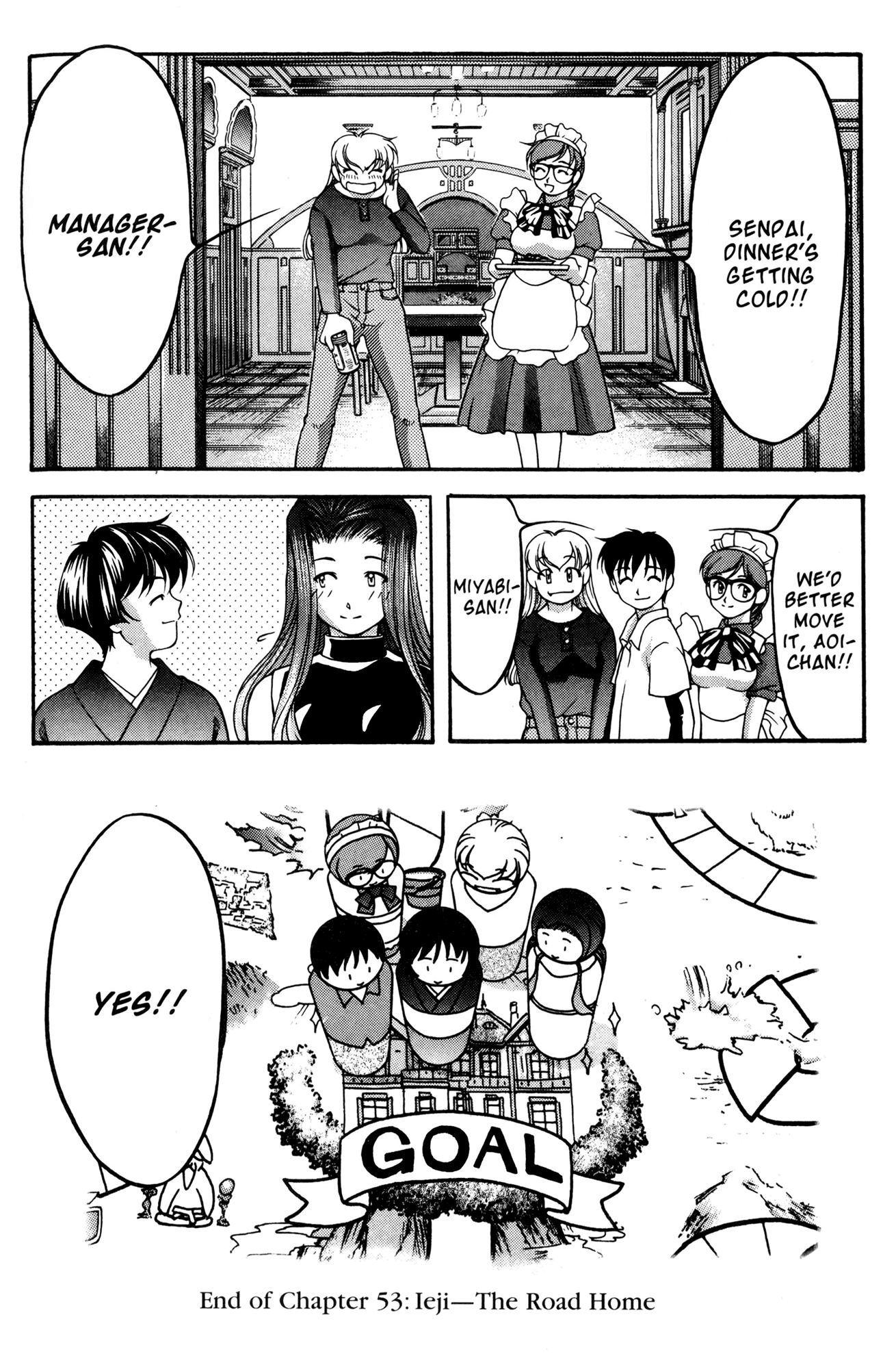 Halaman dari Ai Yori Aoshi Chapter 53