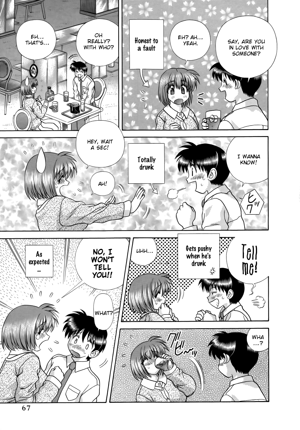 Halaman dari Futari Ecchi Chapter 208