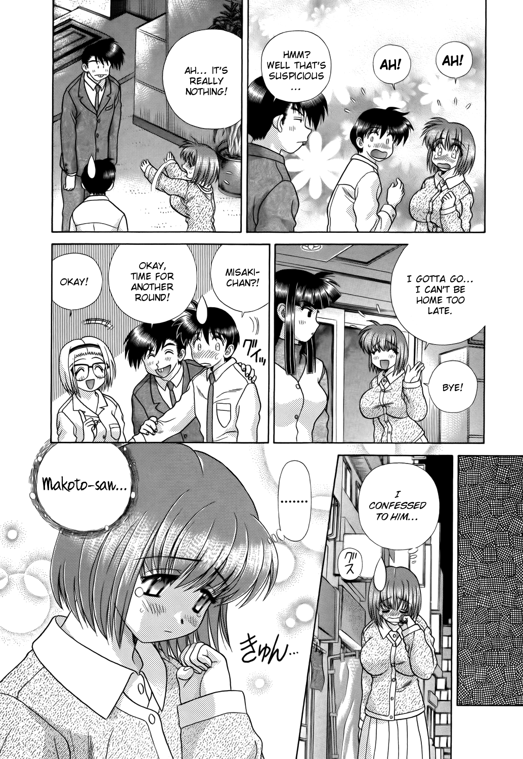 Halaman dari Futari Ecchi Chapter 208