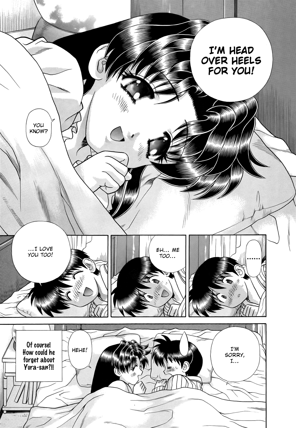 Halaman dari Futari Ecchi Chapter 208