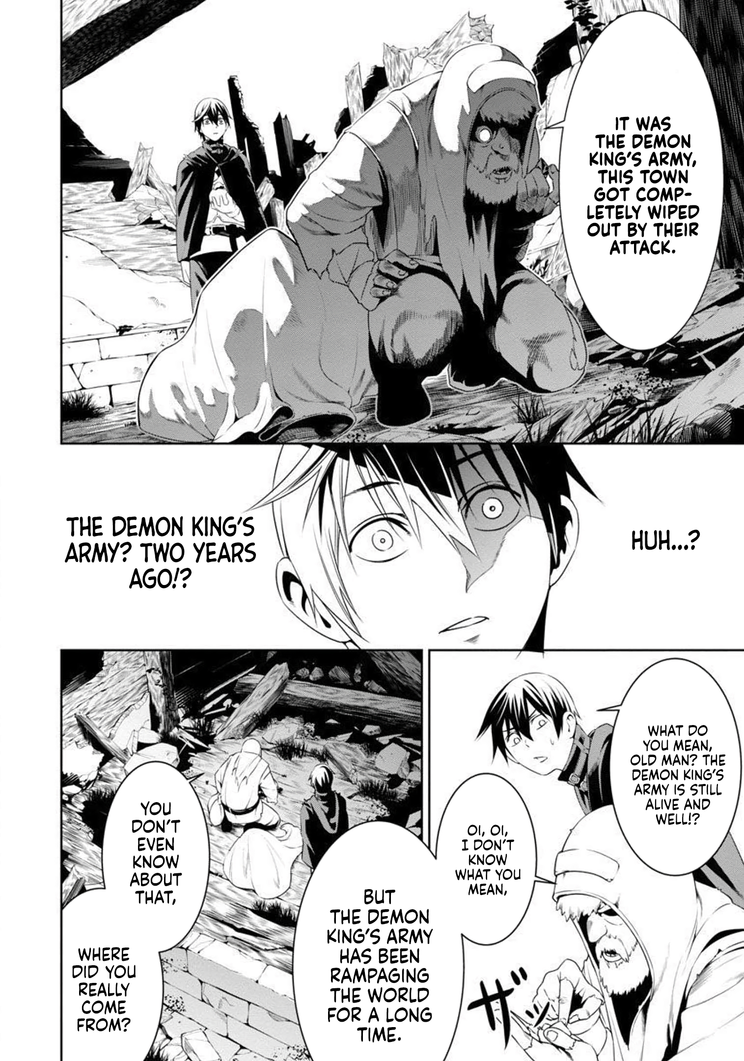 Halaman dari Tsuihousareru Tabi ni Skill wo Te ni Ireta Ore ga, 100 no Isekai de 2-shuume Musou Chapter 3