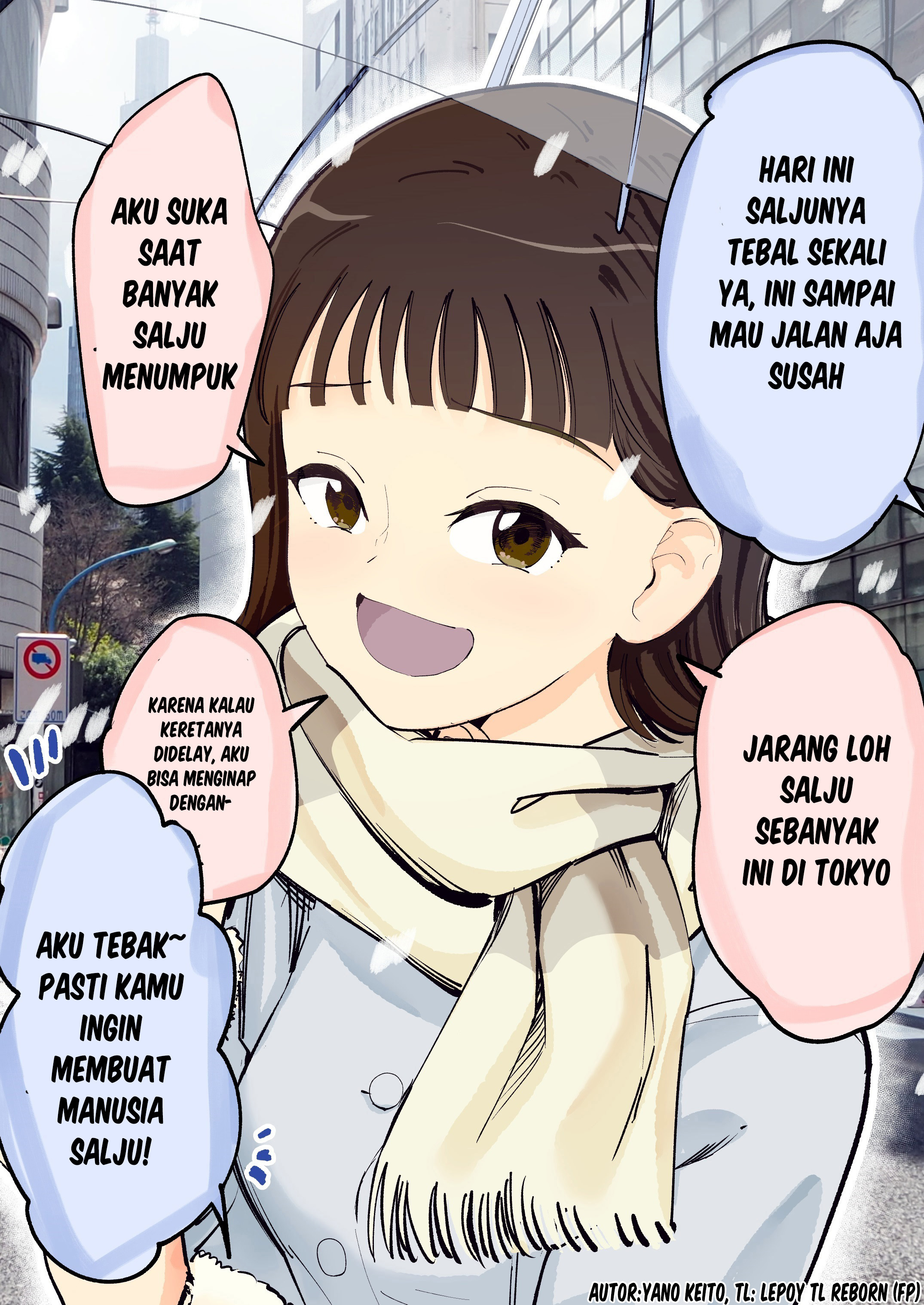 I Want Snow to Pile up When It Falls~ Chapter 0 - halaman 1