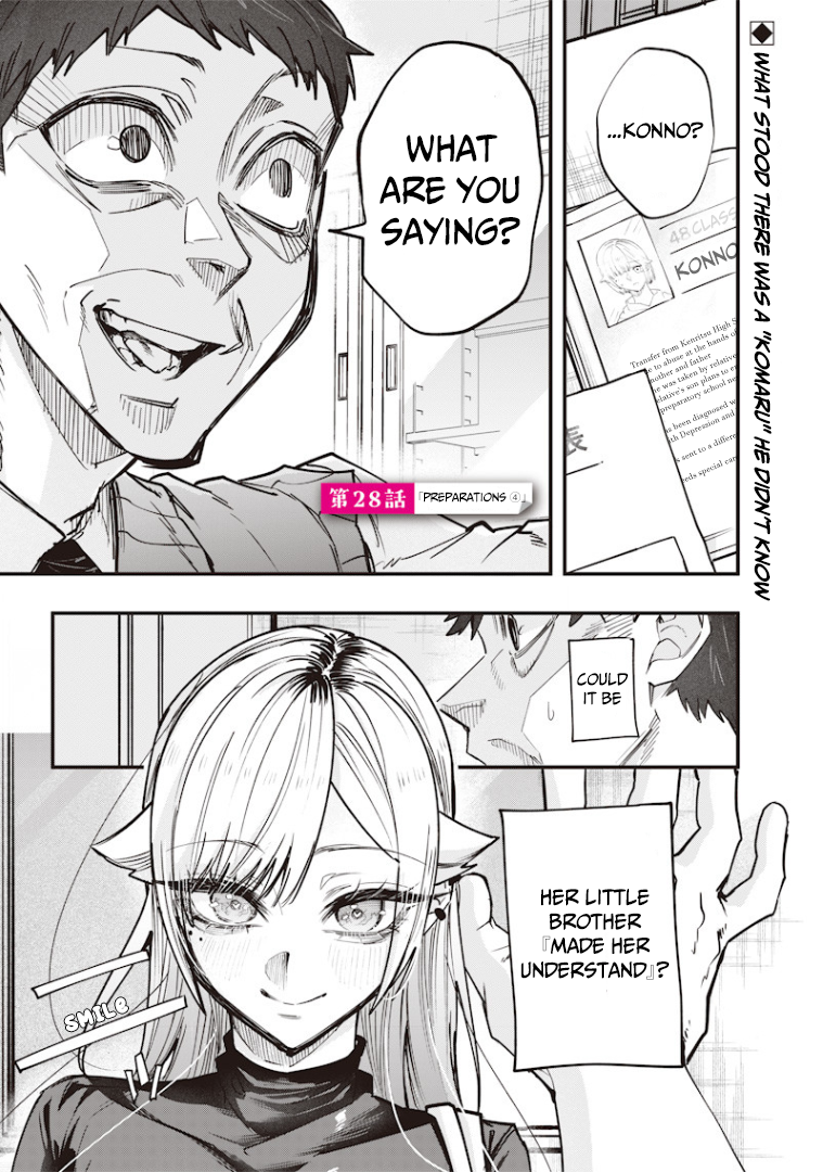 Halaman dari Namaiki na Gal Ane wo Wakaraseru Hanashi Chapter 28