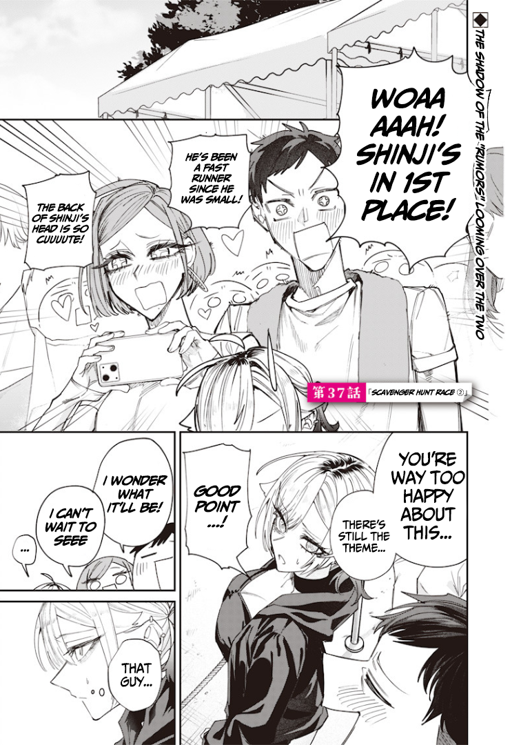 Halaman dari Namaiki na Gal Ane wo Wakaraseru Hanashi Chapter 37