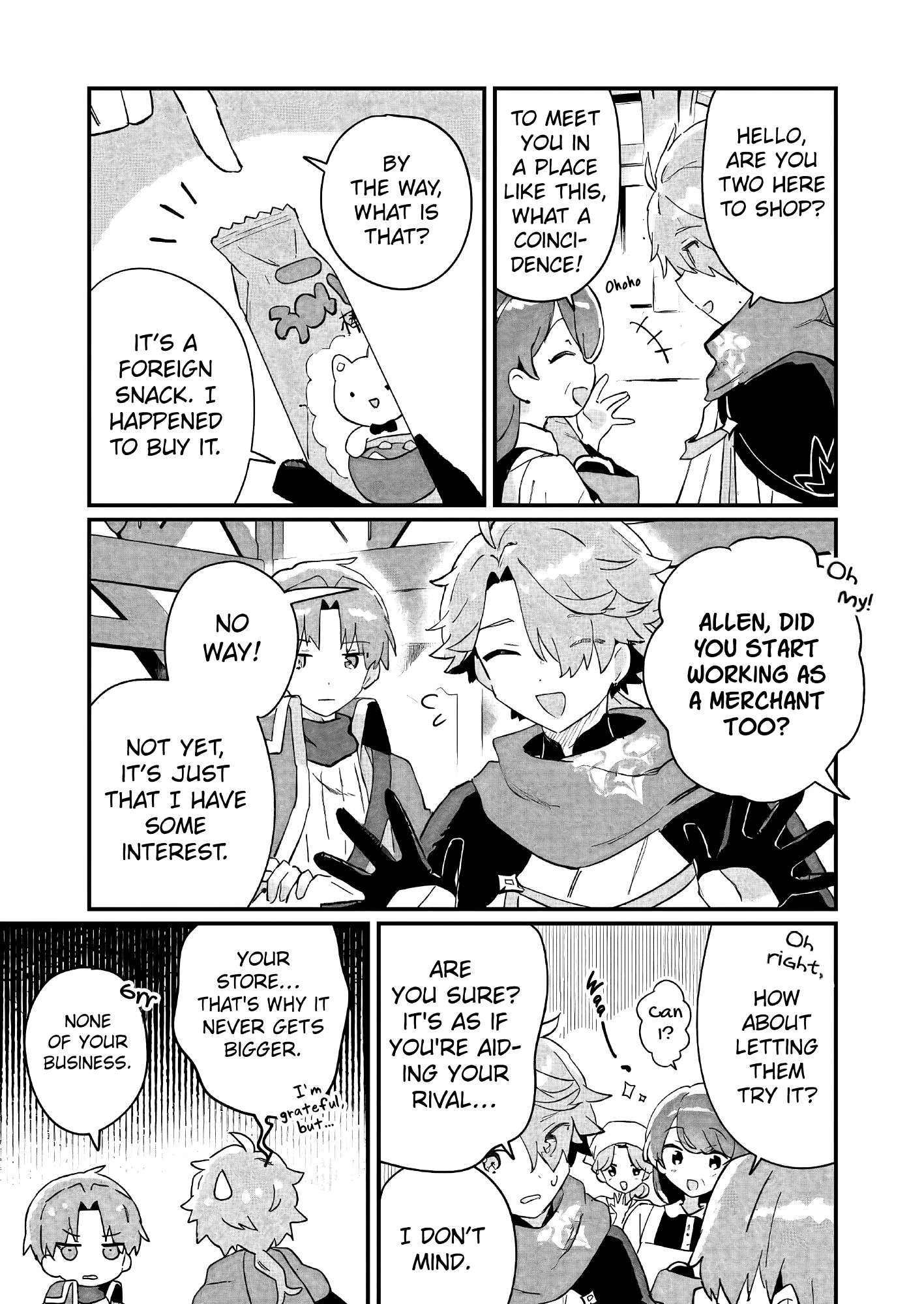 Halaman dari Isekai Shounin - Skill <Isekai Tokou> wo Kushi Shite, Yuuyuu Jiteki na Okanemochi Slow Life wo Okurimasu Chapter 1
