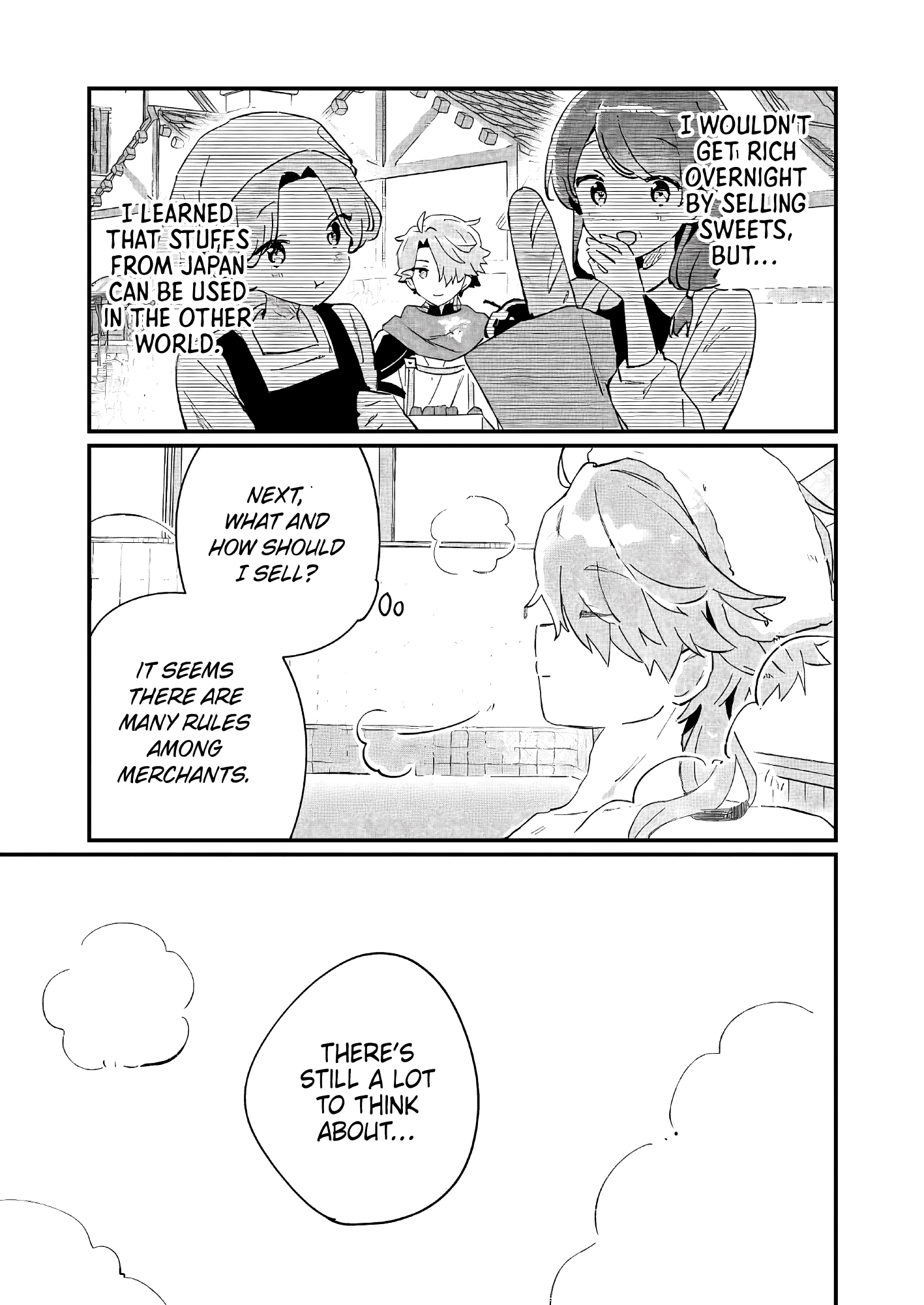 Halaman dari Isekai Shounin - Skill <Isekai Tokou> wo Kushi Shite, Yuuyuu Jiteki na Okanemochi Slow Life wo Okurimasu Chapter 1