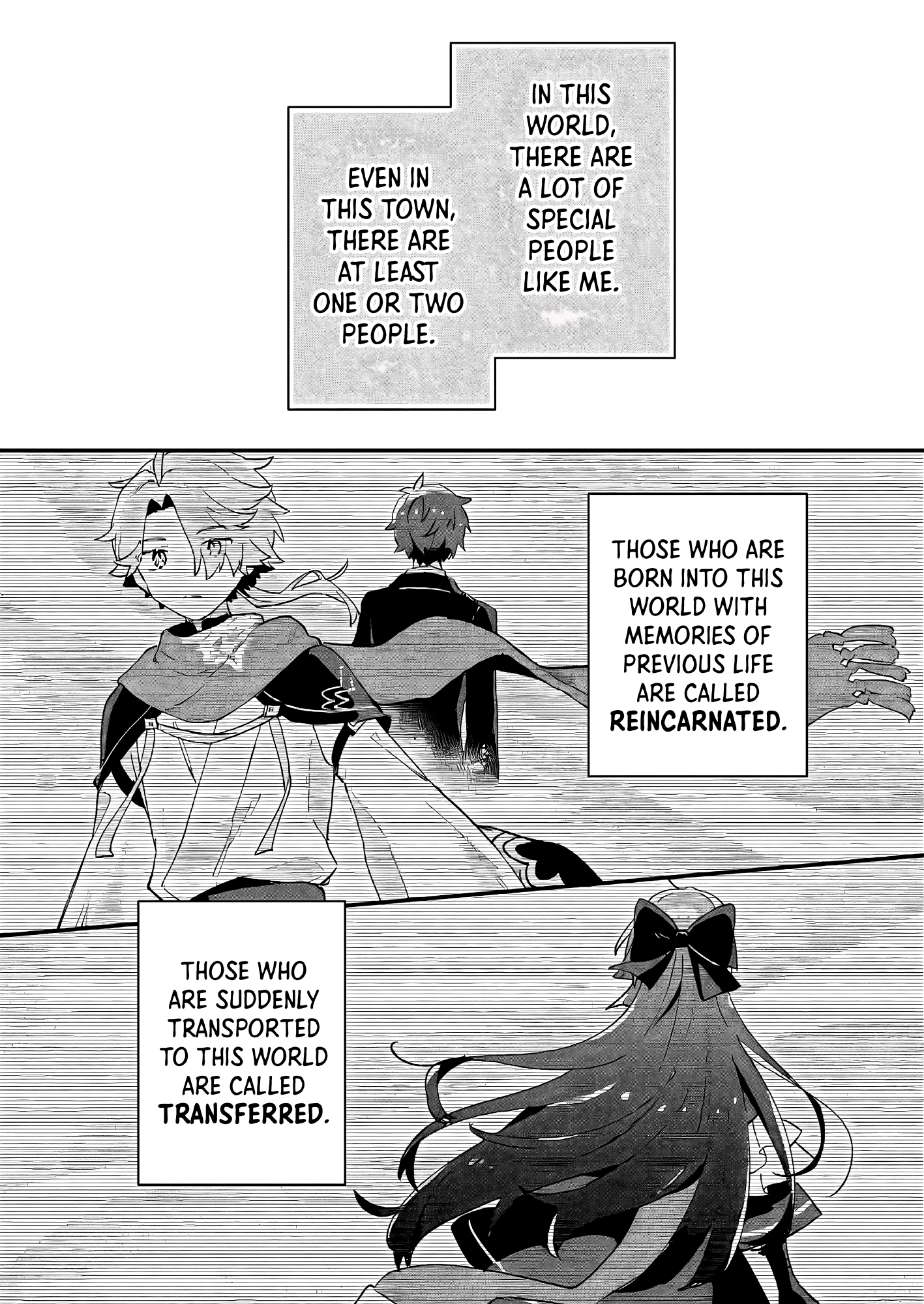 Halaman dari Isekai Shounin - Skill <Isekai Tokou> wo Kushi Shite, Yuuyuu Jiteki na Okanemochi Slow Life wo Okurimasu Chapter 1