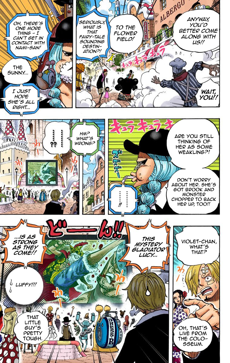 Halaman dari One Piece (Official Colored) Chapter 713