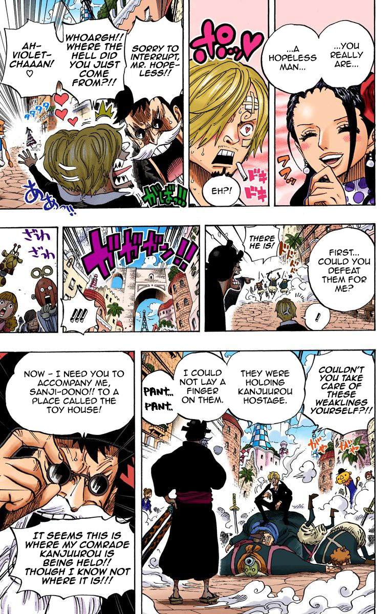 Halaman dari One Piece (Official Colored) Chapter 713