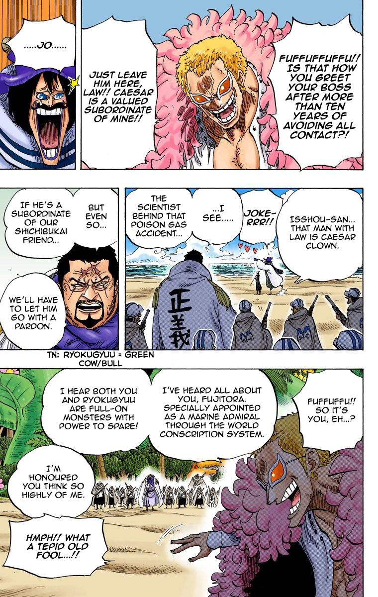 Halaman dari One Piece (Official Colored) Chapter 713