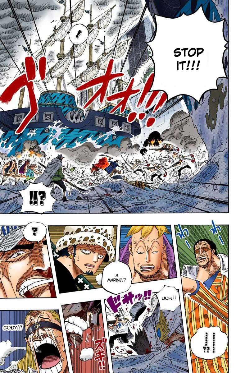 Halaman dari One Piece (Official Colored) Chapter 579