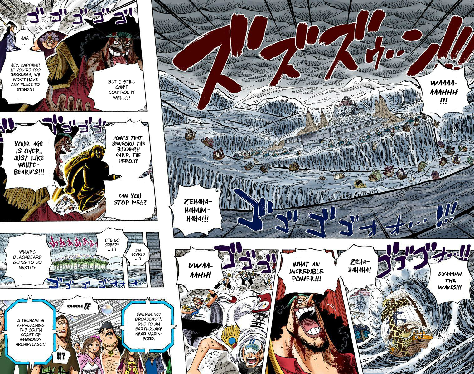 Halaman dari One Piece (Official Colored) Chapter 579