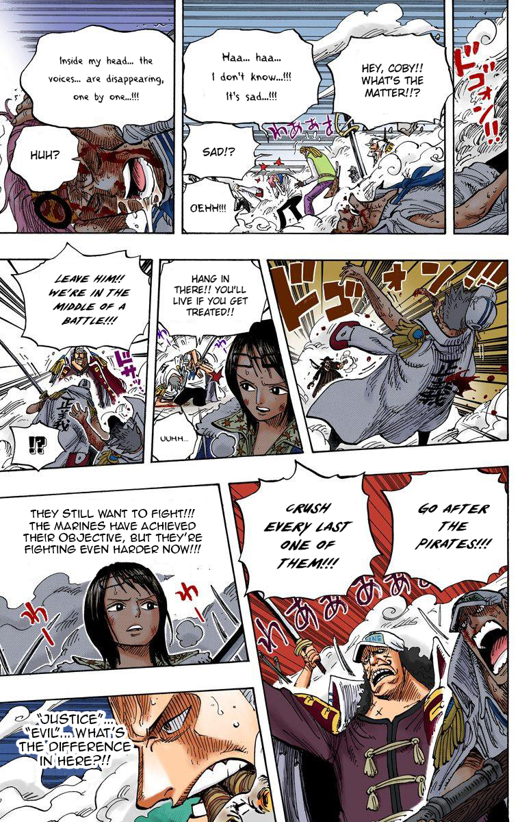 Halaman dari One Piece (Official Colored) Chapter 579