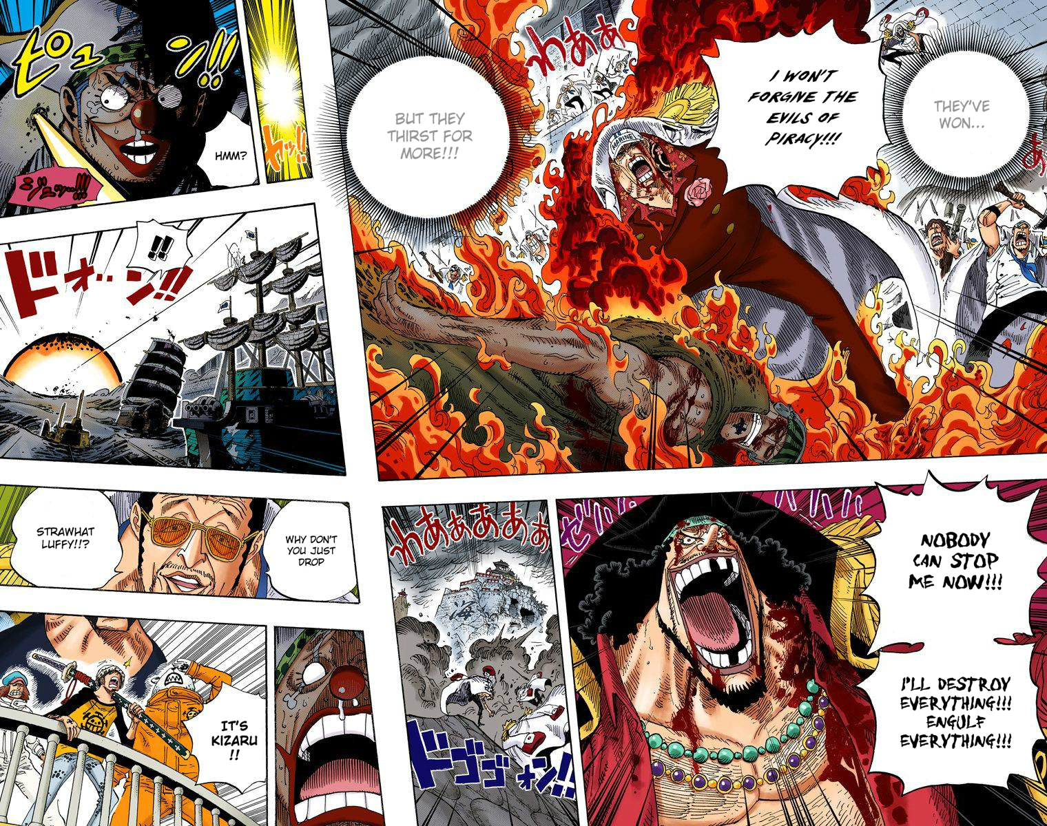 Halaman dari One Piece (Official Colored) Chapter 579