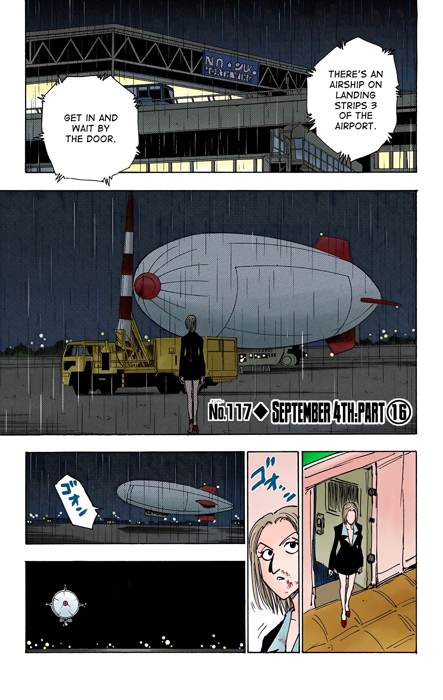 Halaman dari Hunter x Hunter (Official Colored) Chapter 117